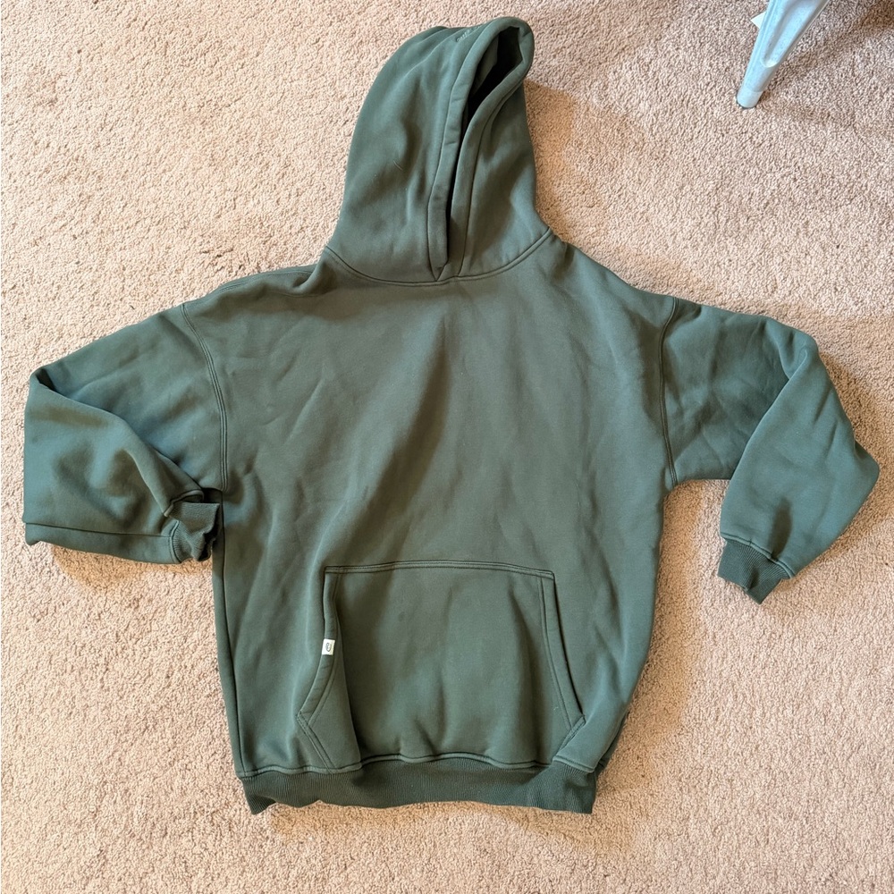 DRMERS CLUB Hunter Green Oversized Heavyweight Hoodie